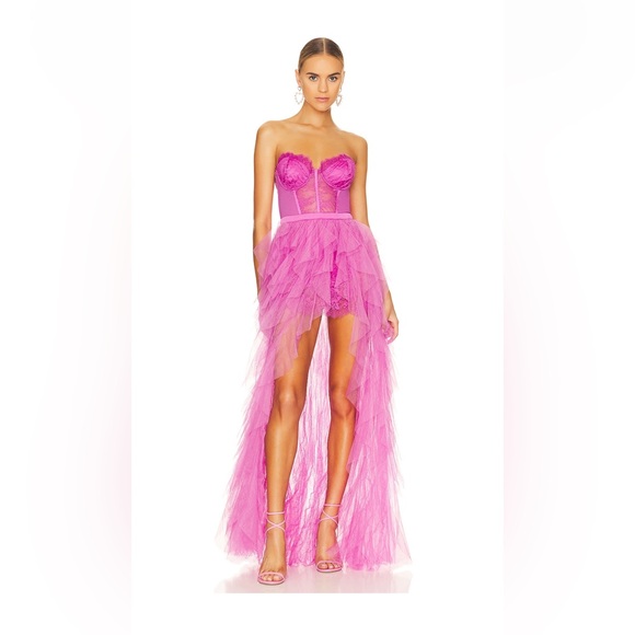 For Love And Lemons Dresses & Skirts - X REVOLVE Bustier Gown in Pink
For Love and Lemons
